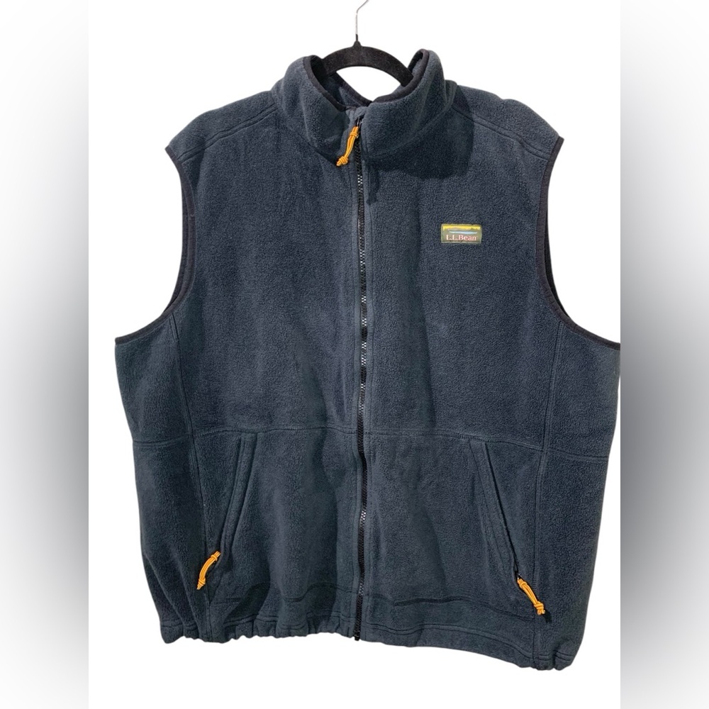 LL Bean Fleece Vest Size XXL Reg - Picture 3 of 10